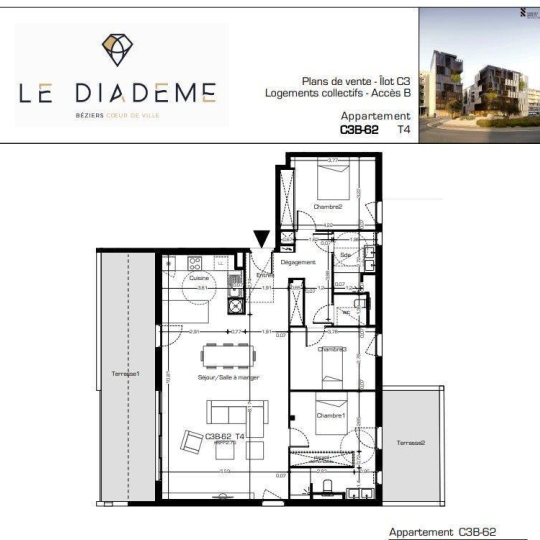  Annonces COLOMBIERS : Maison / Villa | BEZIERS (34500) | 115 m2 | 442 750 € 